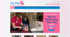 Desktop Screenshot of lilypins.co.uk